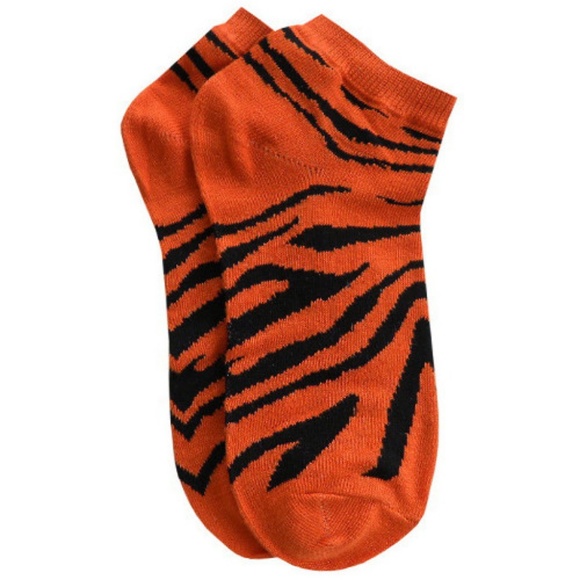 12 Pair Women's "Zebra Print" Low Cut Fun Socks - Picture 4 of 7